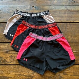 Under Armour Heat Gear Loose Cut Shorts (LOT OF 3)